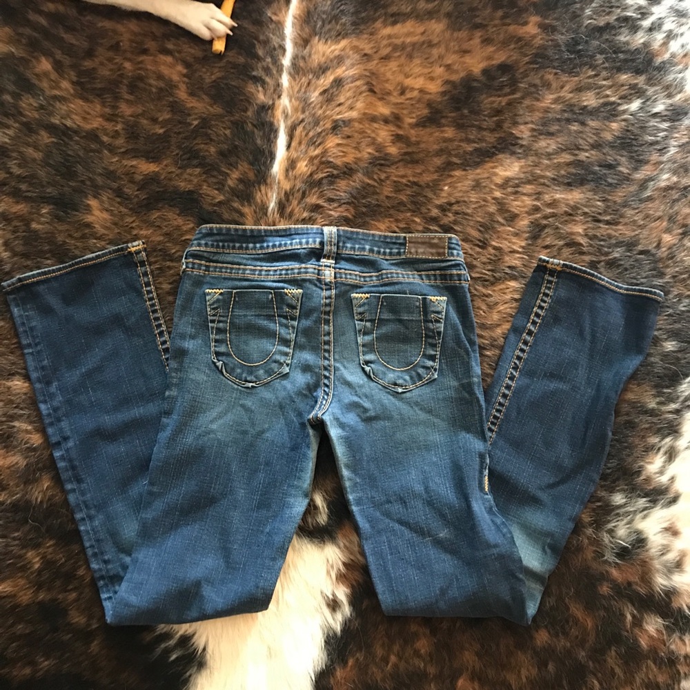 True Religion Straight Leg Jeans